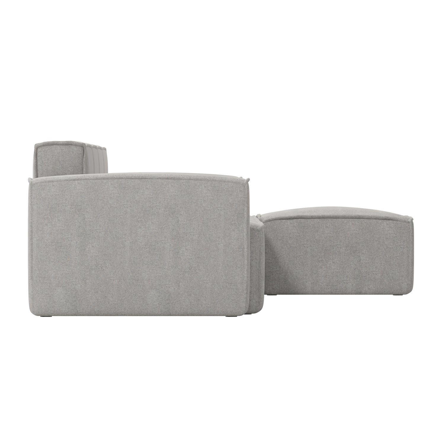 Bridgetown Luxury Modular 5 Piece Sectional Sofa, Gray Gray IS-IT2231-5PCSEC-GRY-GG