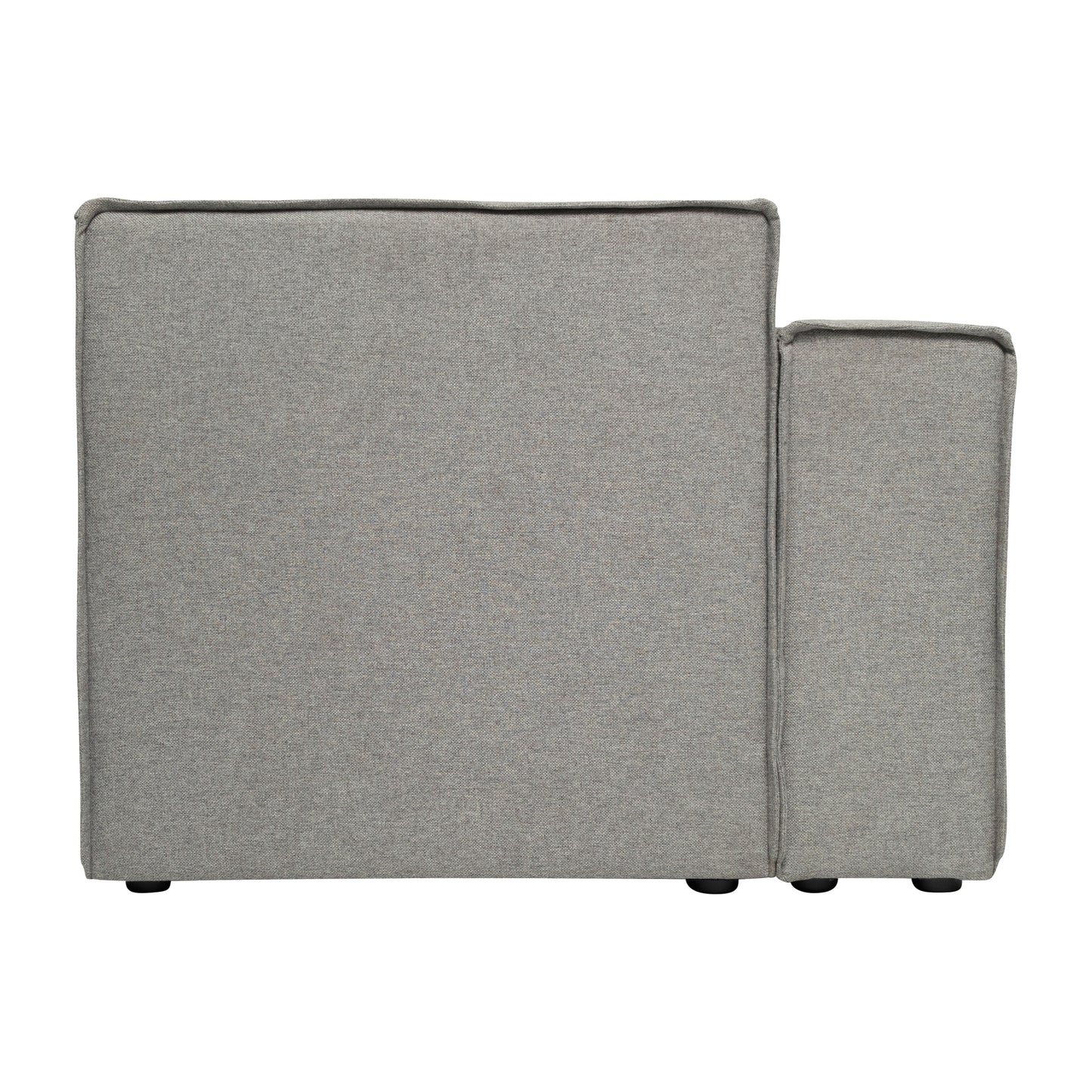 Bridgetown Luxury Modular Sectional Sofa Left Side with Arm Rest, Gray Gray