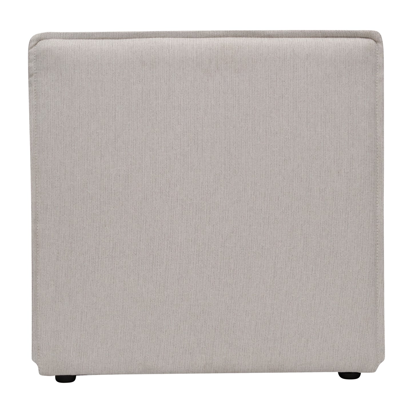 Bridgetown Luxury Modular Sectional Sofa Armless Center Seat, Cream Cream