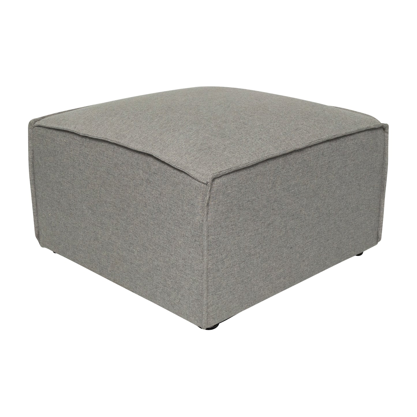 Bridgetown Luxury Modular Sectional Sofa Ottoman Seat, Gray Gray
