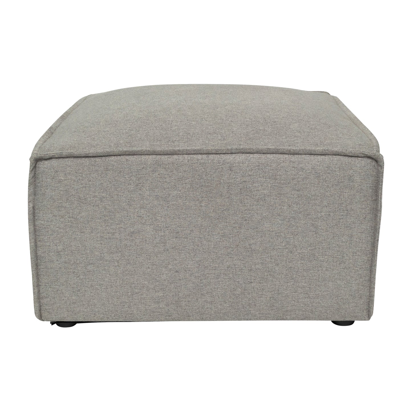 Bridgetown Luxury Modular Sectional Sofa Ottoman Seat, Gray Gray