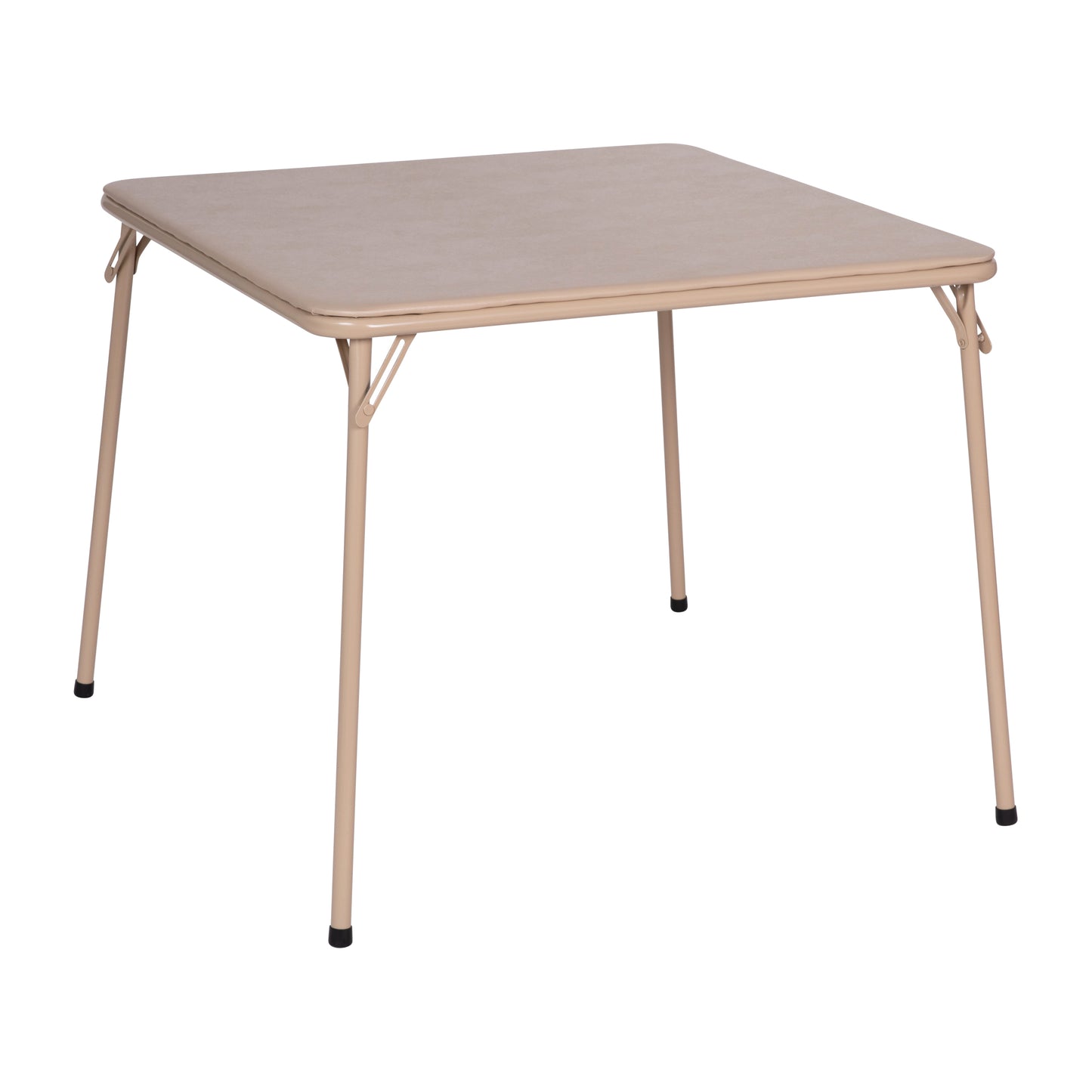 Madison 5 Piece Tan Folding Card Table and Chair Set Tan JB-1-TAN-GG