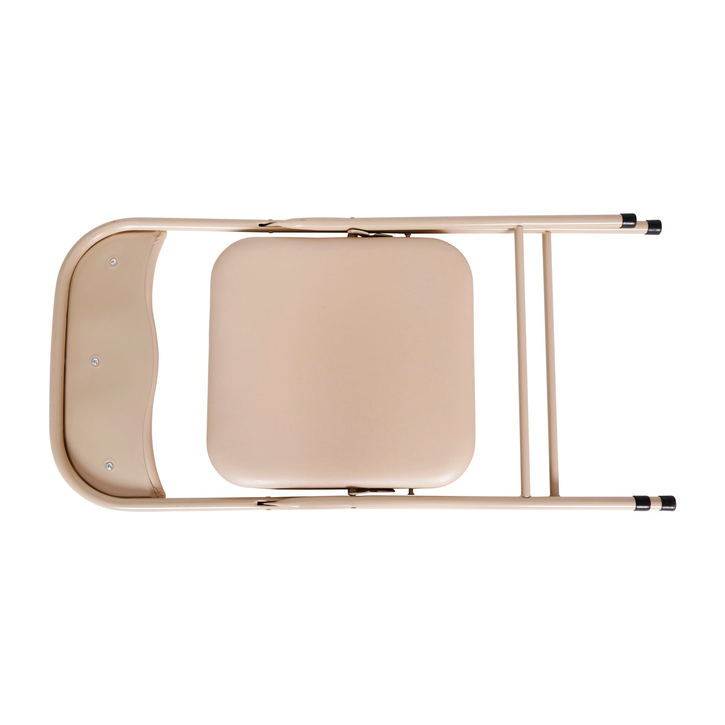 Madison 5 Piece Tan Folding Card Table and Chair Set Tan JB-1-TAN-GG
