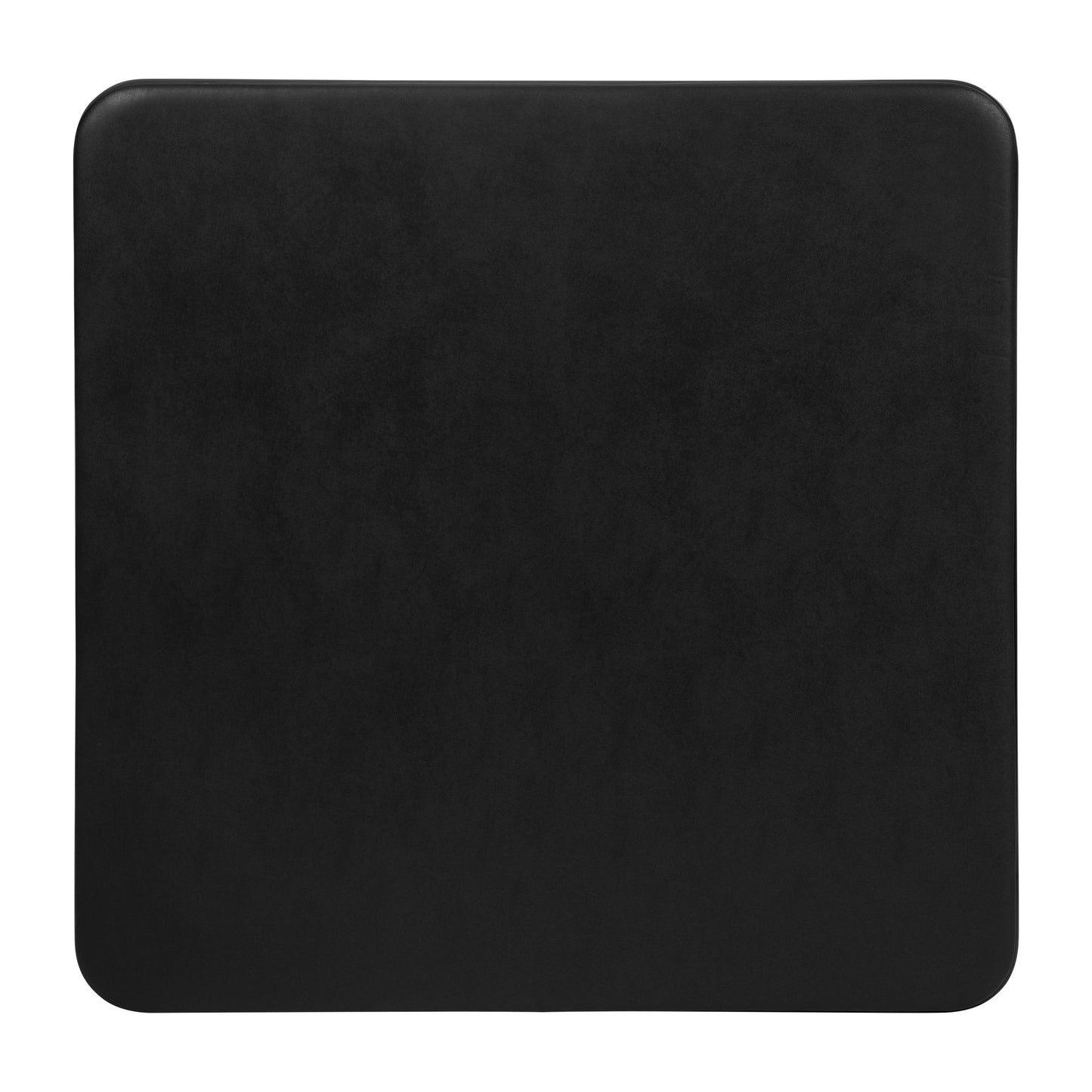 Madelyn Black 33.5" Folding Card Table for 4 with Foldable Legs and Portable Lightweight Design Black