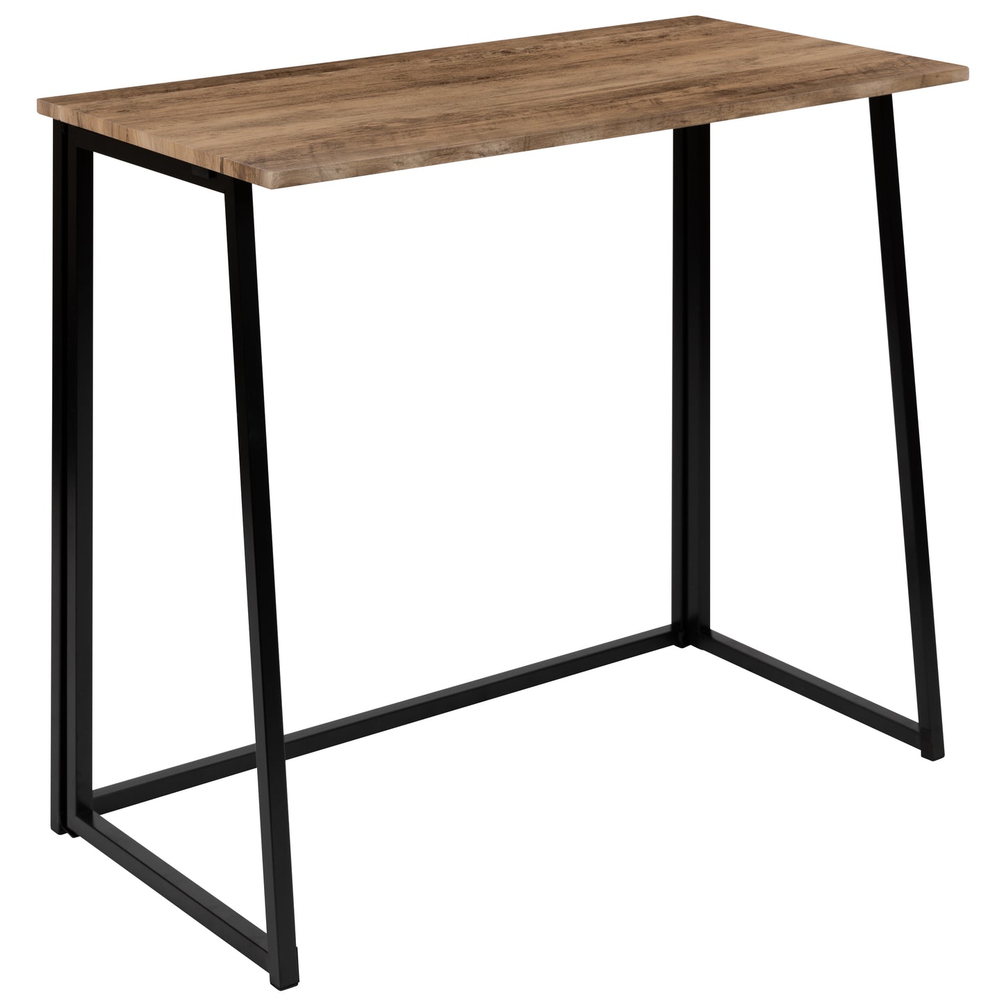 Walker Small Rustic Natural Home Office Folding Computer Desk - 36" Rustic