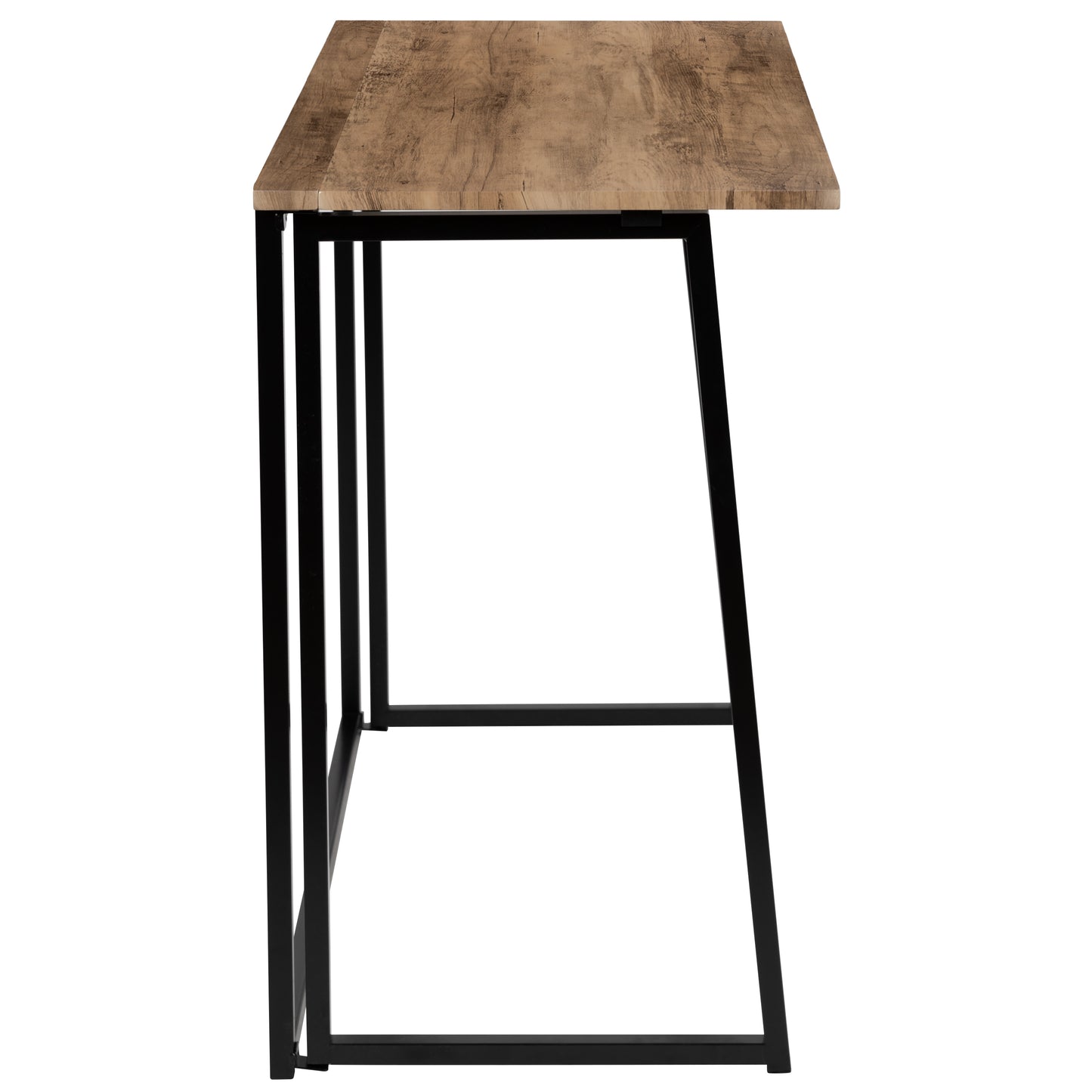 Walker Small Rustic Natural Home Office Folding Computer Desk - 36" Rustic