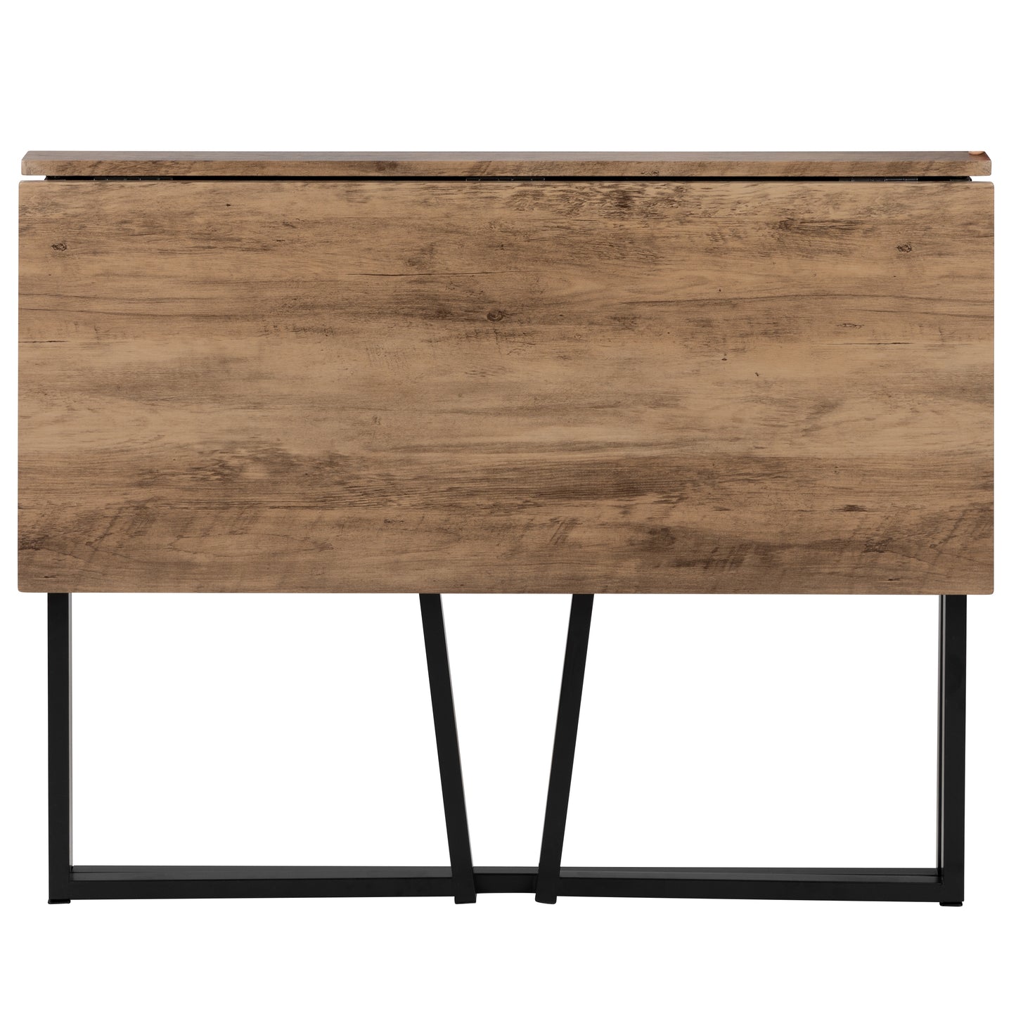 Walker Small Rustic Natural Home Office Folding Computer Desk - 36" Rustic