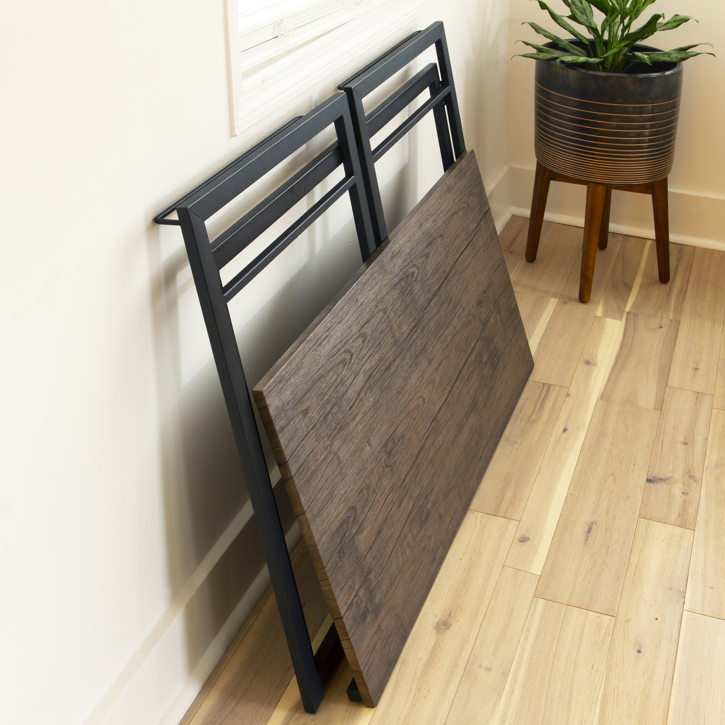 Walker Rustic Home Office Folding Computer Desk - 40" Rustic JB-YJ354F-GG