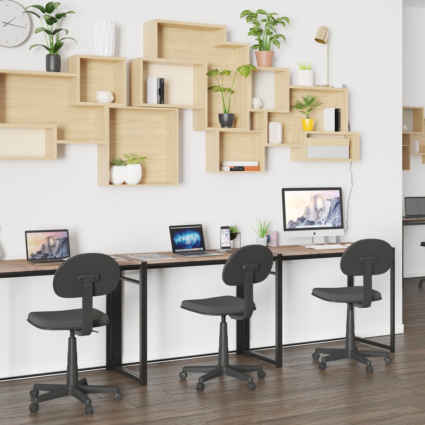 Walker Rustic Home Office Folding Computer Desk - 40" Rustic JB-YJ354F-GG