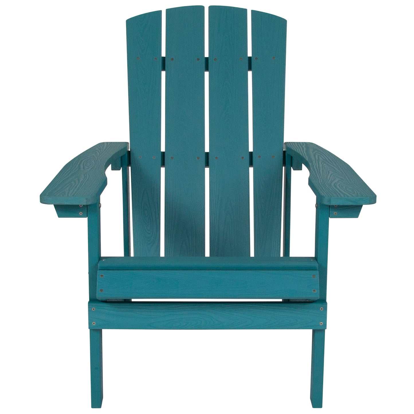 Charlestown Commercial All-Weather Poly Resin Wood Adirondack Chair in Sea Foam Sea Foam