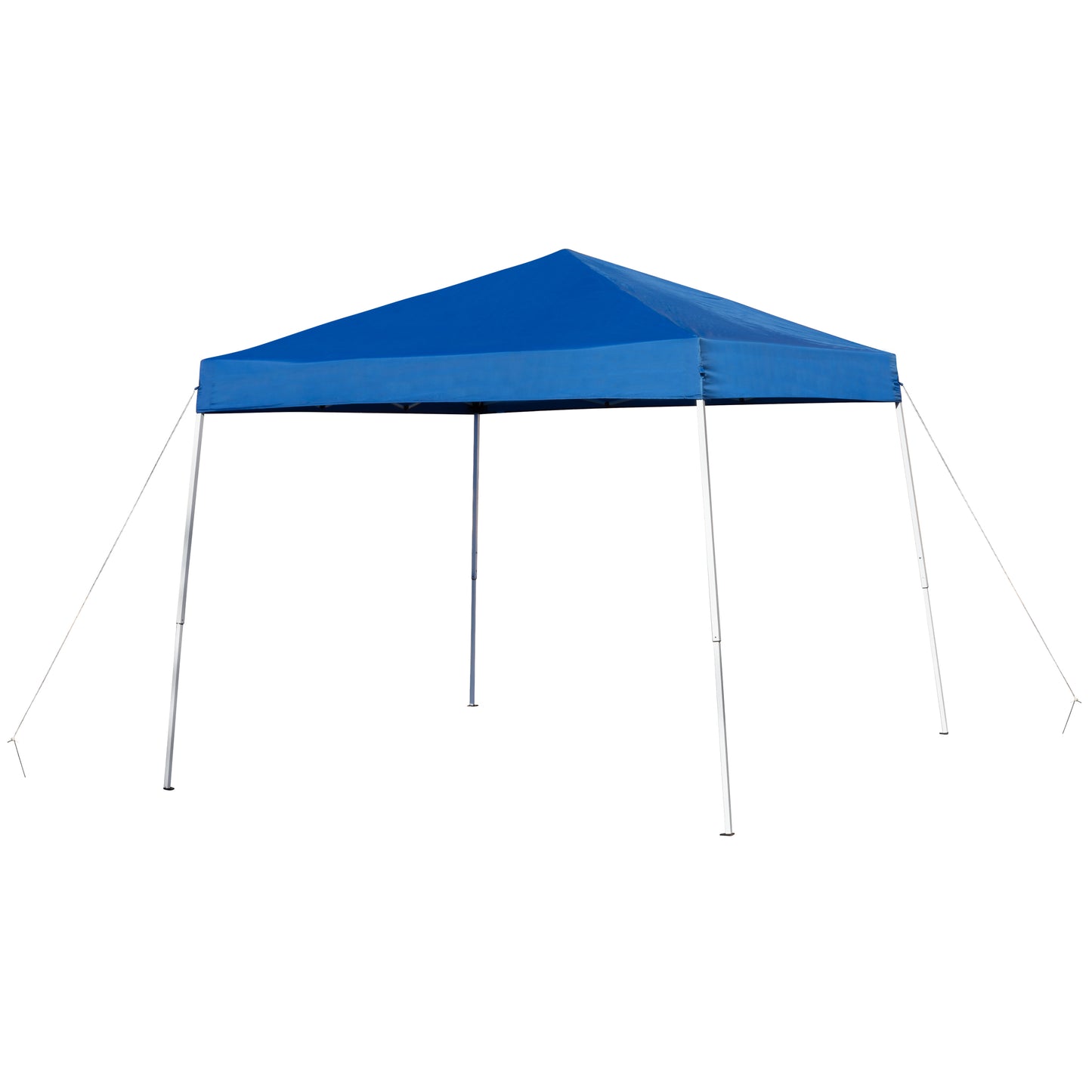 Harris 8'x8' Blue Outdoor Pop Up Event Slanted Leg Canopy Tent with Carry Bag Blue JJ-GZ88-BL-GG