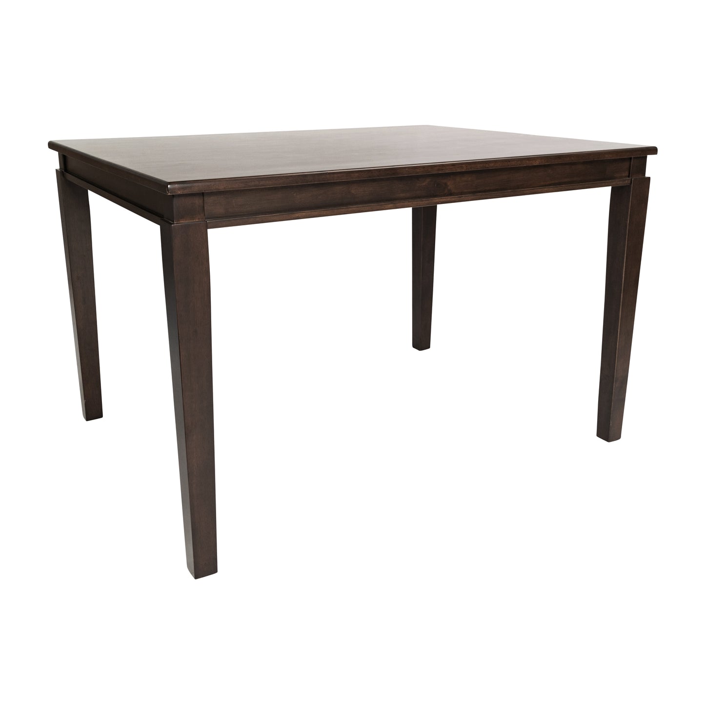 Henry 47" Solid Wood Dining Table, Commercial Grade Heavy Duty Rectangle Wood Table for 4, Wenge Matte Finish Wenge Matte