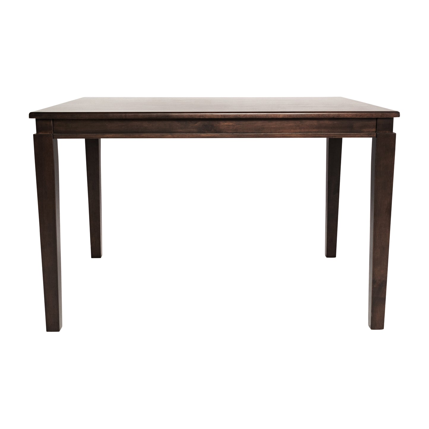 Henry 47" Solid Wood Dining Table, Commercial Grade Heavy Duty Rectangle Wood Table for 4, Wenge Matte Finish Wenge Matte
