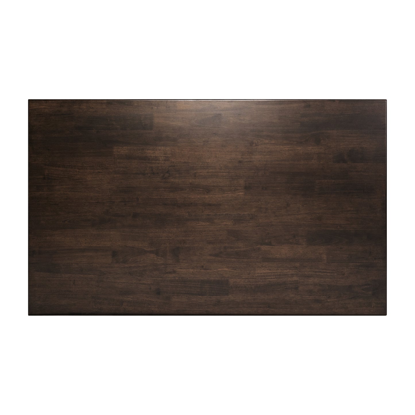Henry 60" Solid Wood Dining Table, Commercial Grade Heavy Duty Rectangle Wood Table for 6, Wenge Matte Finish Wenge Matte