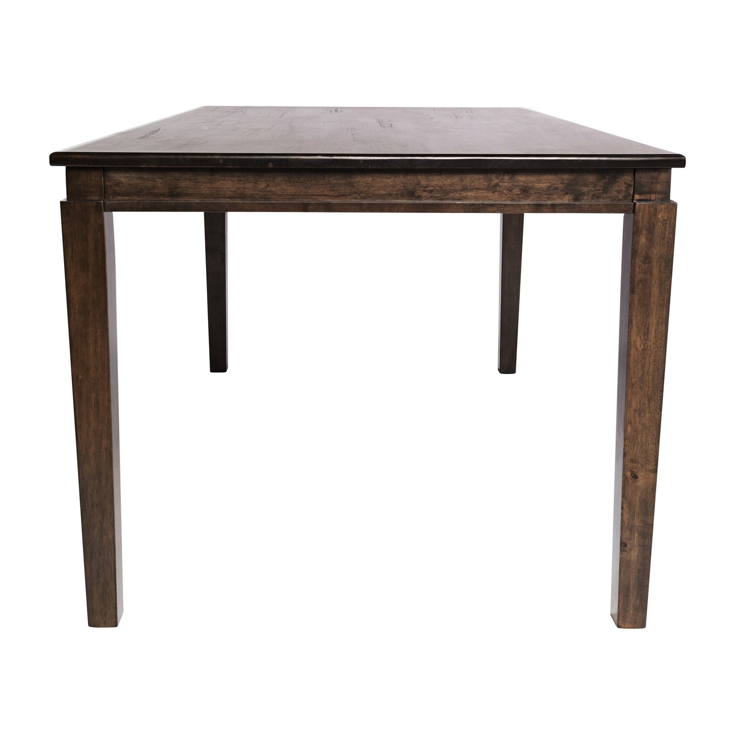 Henry 60" Solid Wood Dining Table, Commercial Grade Heavy Duty Rectangle Wood Table for 6, Wenge Matte Finish Wenge Matte