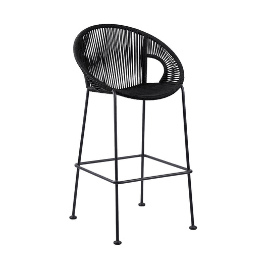 Acapulco Indoor Outdoor Steel Bar Stool - Various Sizes and Rope Options