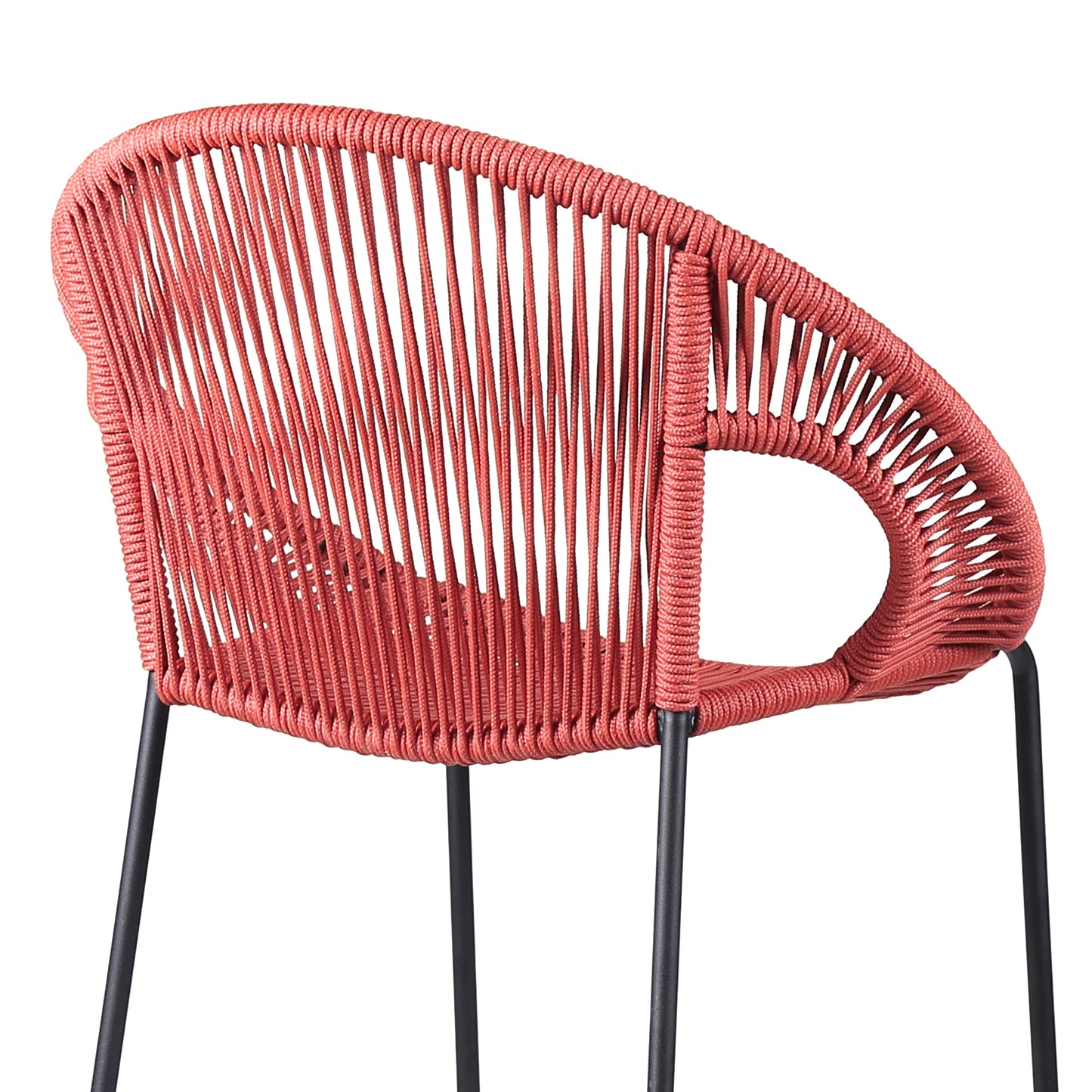 Acapulco Indoor Outdoor Steel Bar Stool - Various Sizes and Rope Options
