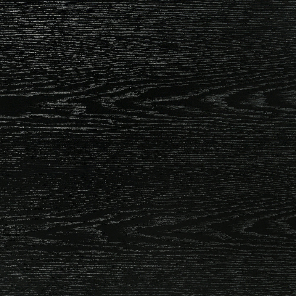 Artemio Platform Wood Bed Frame in Black and Walnut Finish - King and Queen Sizes