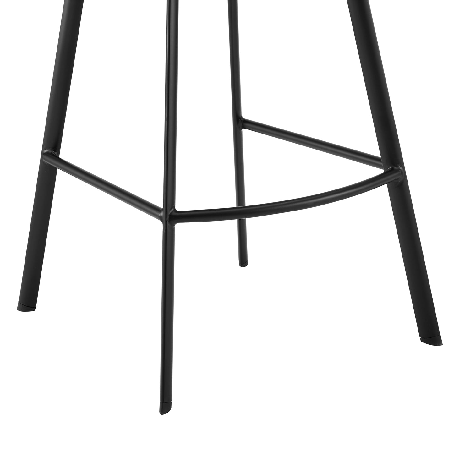 Carise Faux Leather and Metal Swivel Counter and Bar Stool