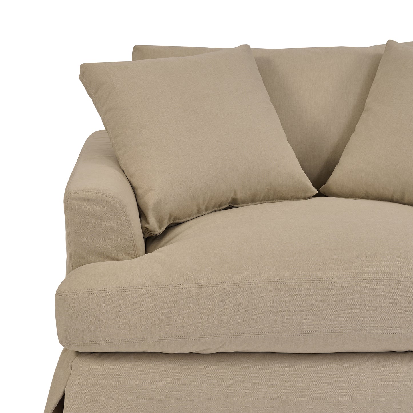 Ciara 53" Upholstered Chair and a Half