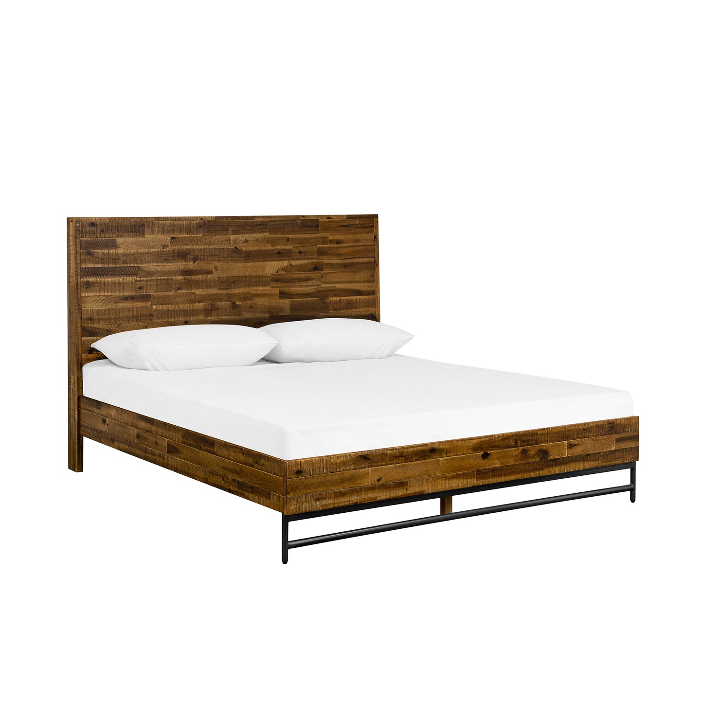 Cusco Rustic Acacia Platform Bed