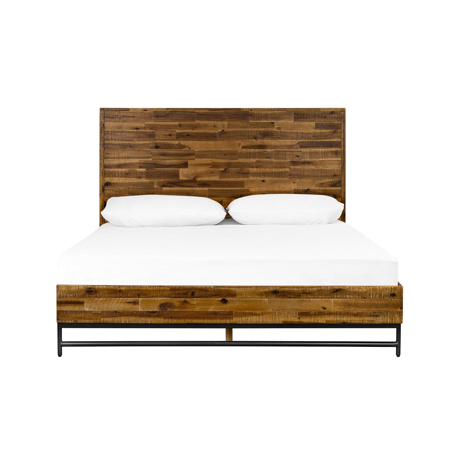 Cusco Rustic Acacia Platform Bed