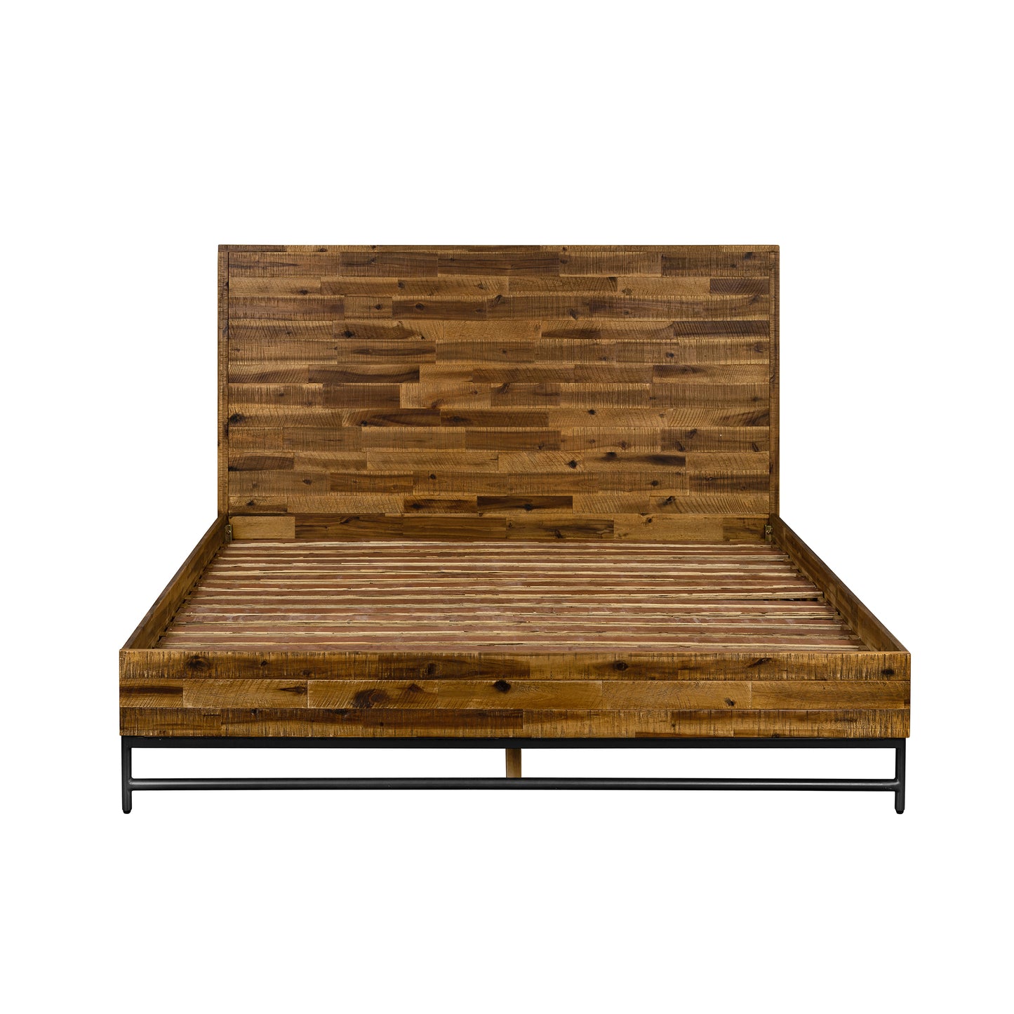 Cusco Rustic Acacia Platform Bed