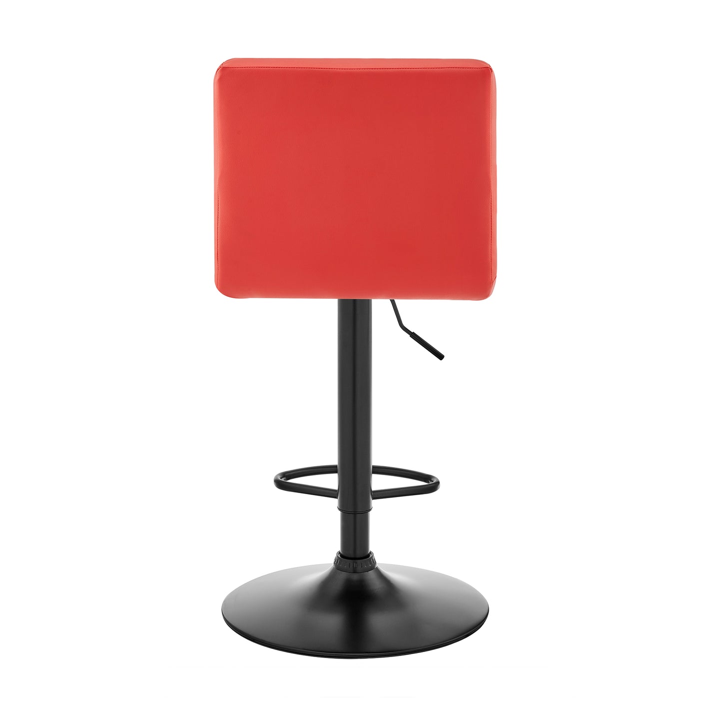 Duval Adjustable Faux Leather Swivel Bar Stool