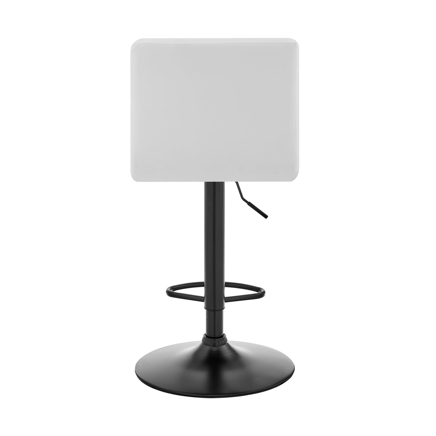 Duval Adjustable Faux Leather Swivel Bar Stool