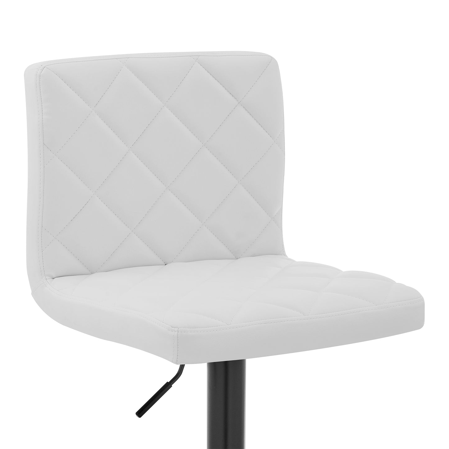 Duval Adjustable Faux Leather Swivel Bar Stool