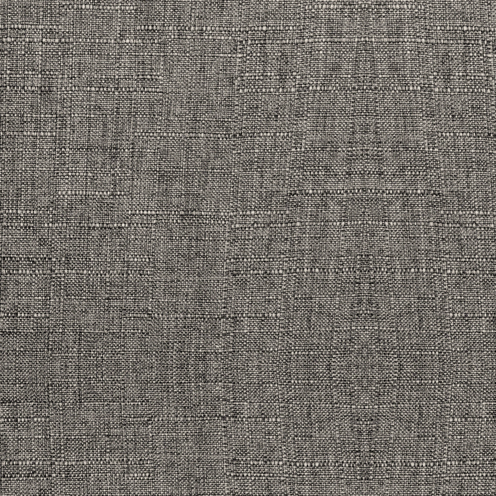 Legend Gray Fabric Platform Bed with Black Metal Legs