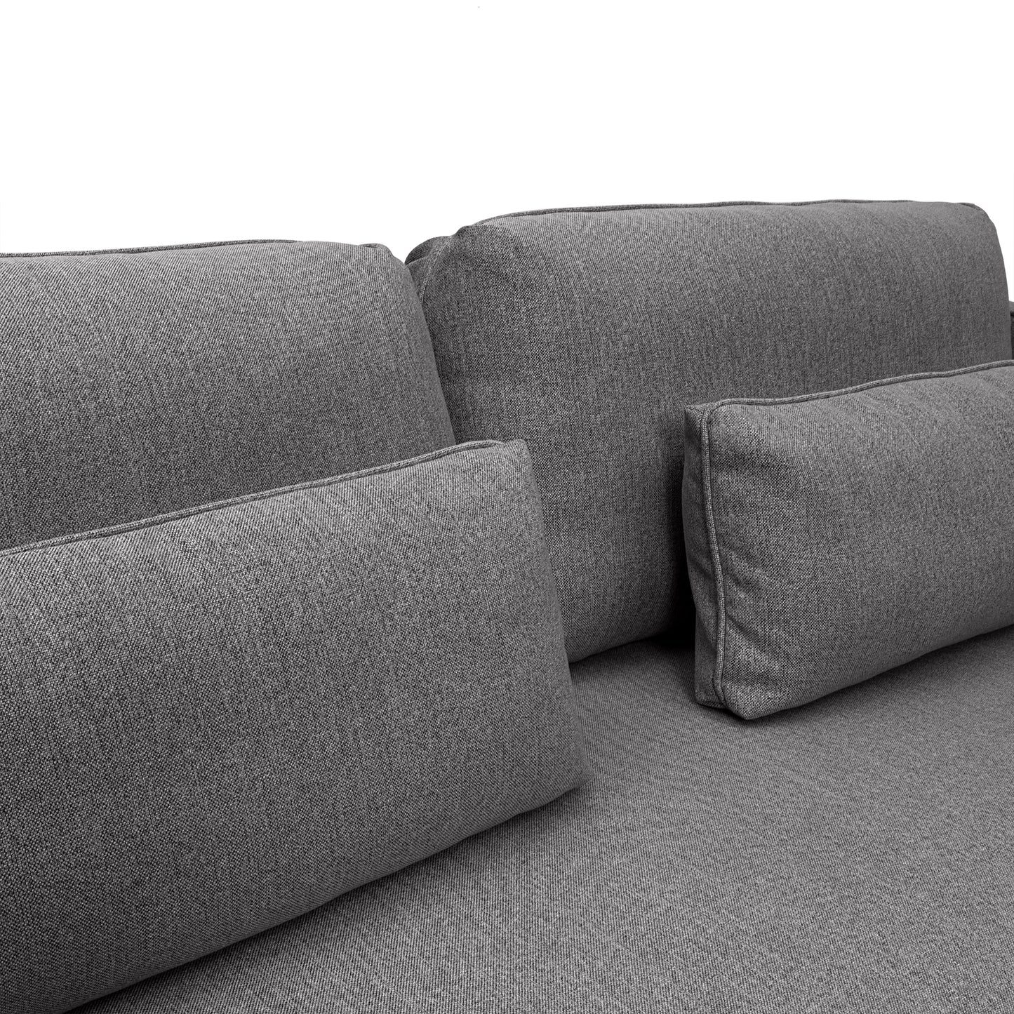 Lilou 77" Sofa with Antique Brass Metal Legs in Fabric and Velvet Options