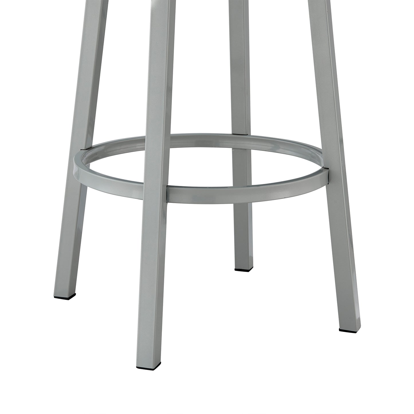 Lorin Swivel Bar Stool in Various Finishes and Faux Leather Options