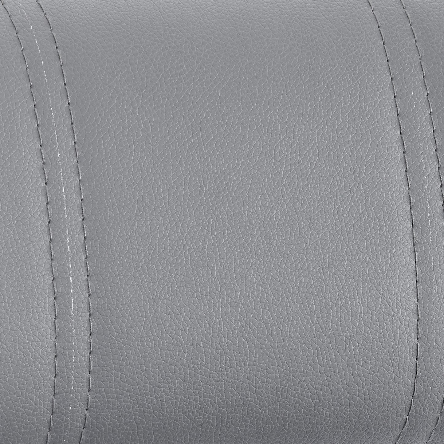 Michele Swivel Adjustable Height Faux Leather and Metal Bar Stool