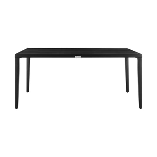 Palma Outdoor Patio Dining Table in Aluminum