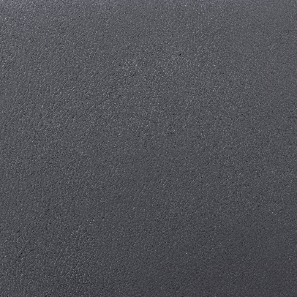 Pico 30" Swivel Wood Bar Stool in Faux Leather and Fabric with Black and Chrome Metal