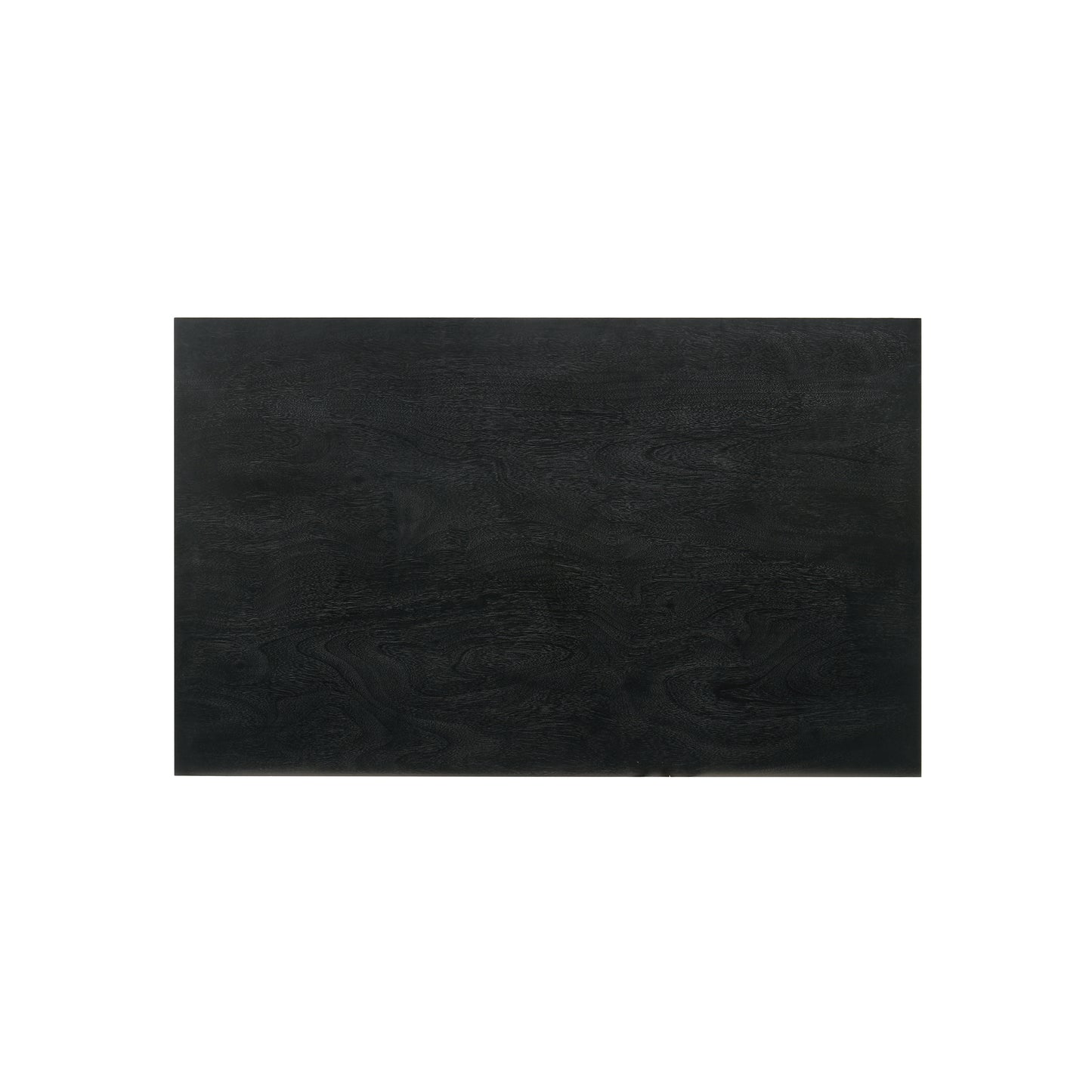 Petra Platform Wood Bed Frame in Black Finish