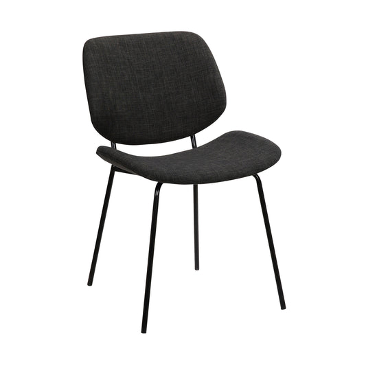 Quest Charcoal Modern Dining Accent Chair