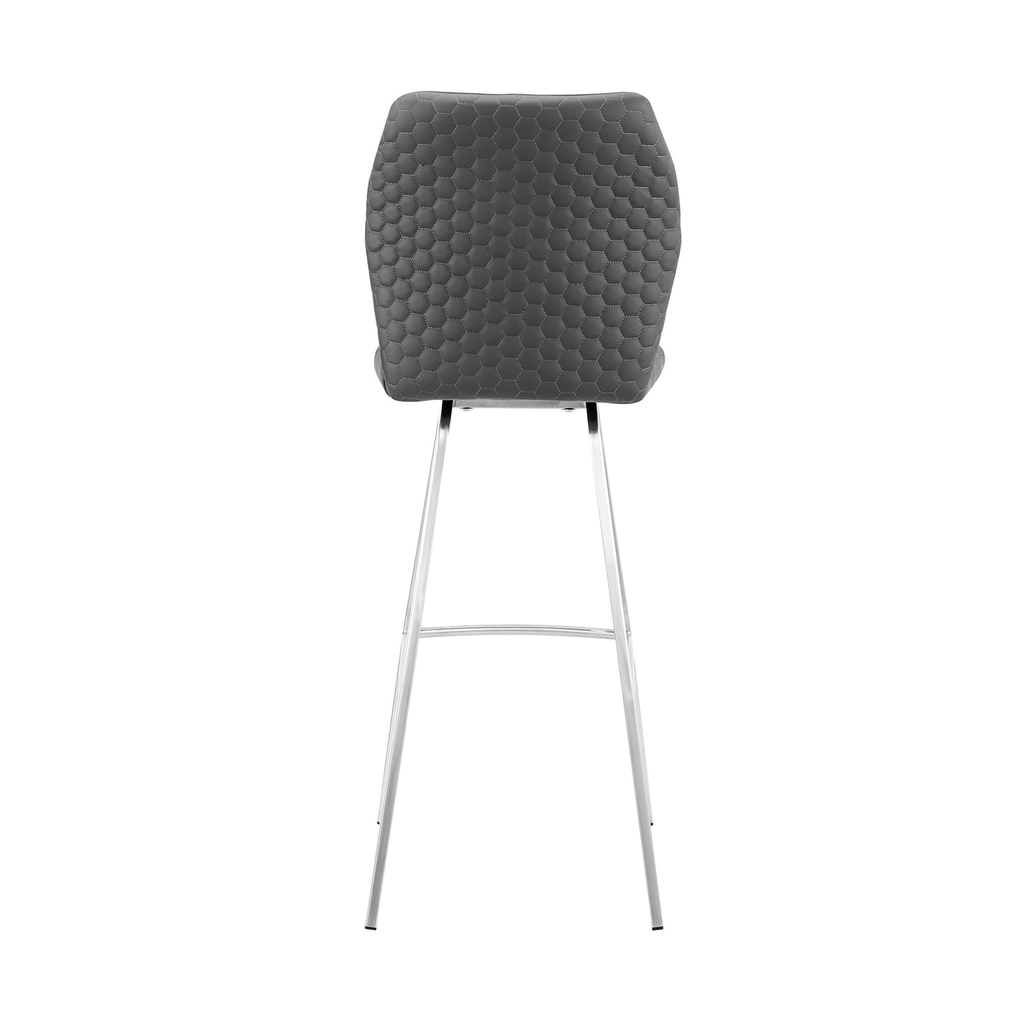 Tandy Faux Leather and Metal 30" Bar Stool