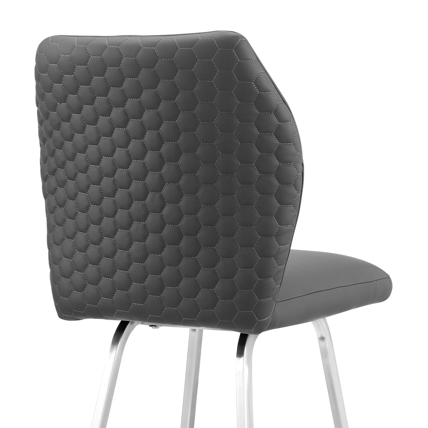 Tandy Faux Leather and Metal 30" Bar Stool