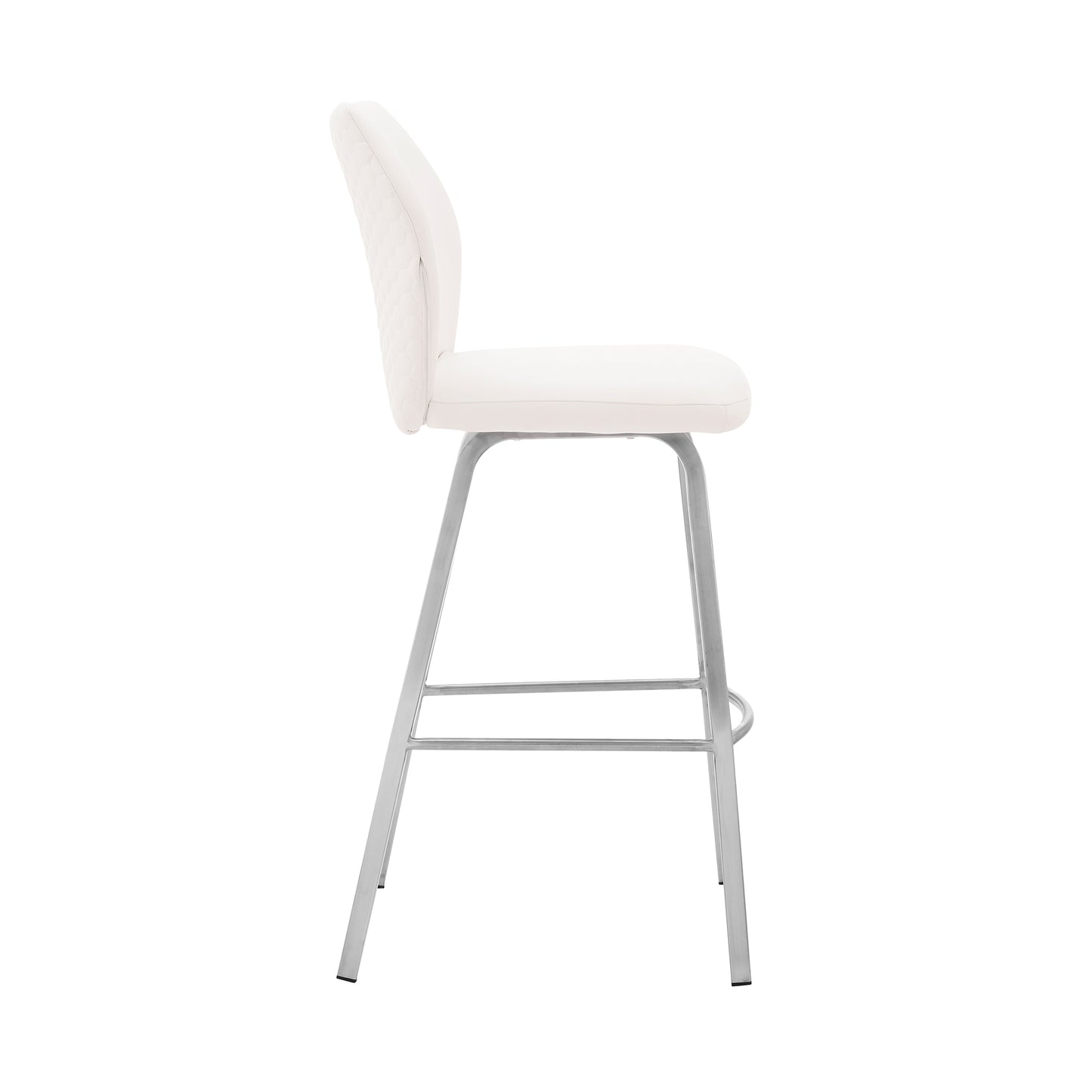 Tandy Faux Leather and Metal 30" Bar Stool