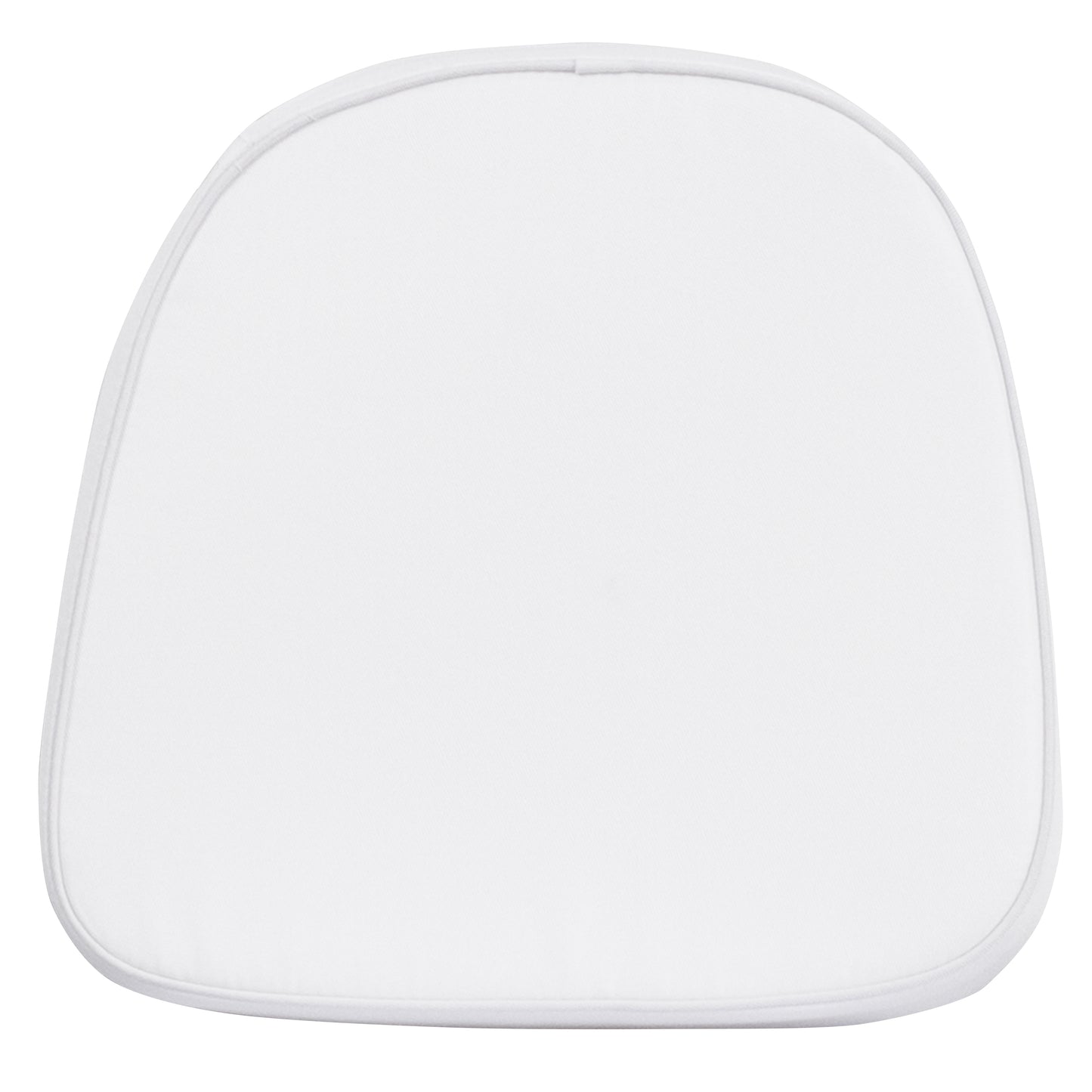 August Kids Soft White Fabric Chiavari Chair Cushion White LE-1-WH-KD-GG