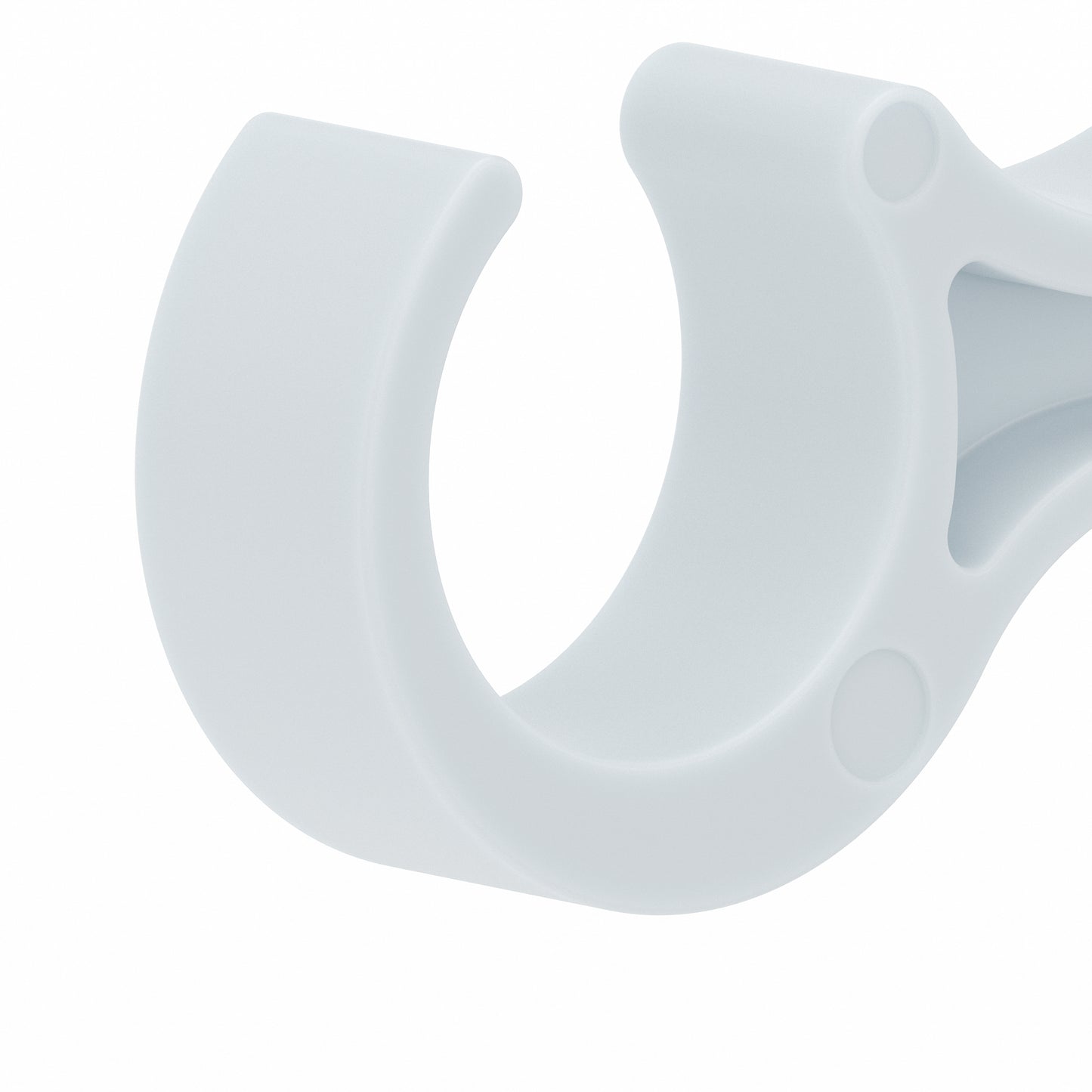 Lowe White Wide Plastic Ganging Clips - Set of 2 White LE-3-W-WHITE-GANG-GG