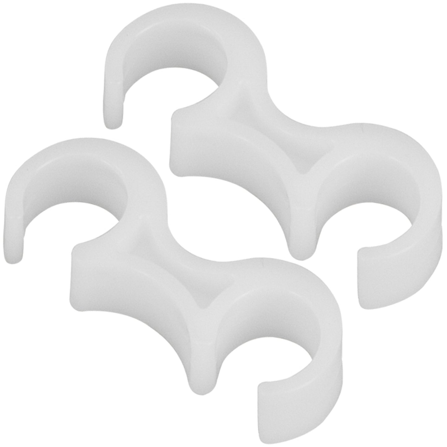 Lowe White Plastic Ganging Clips - Set of 2 White