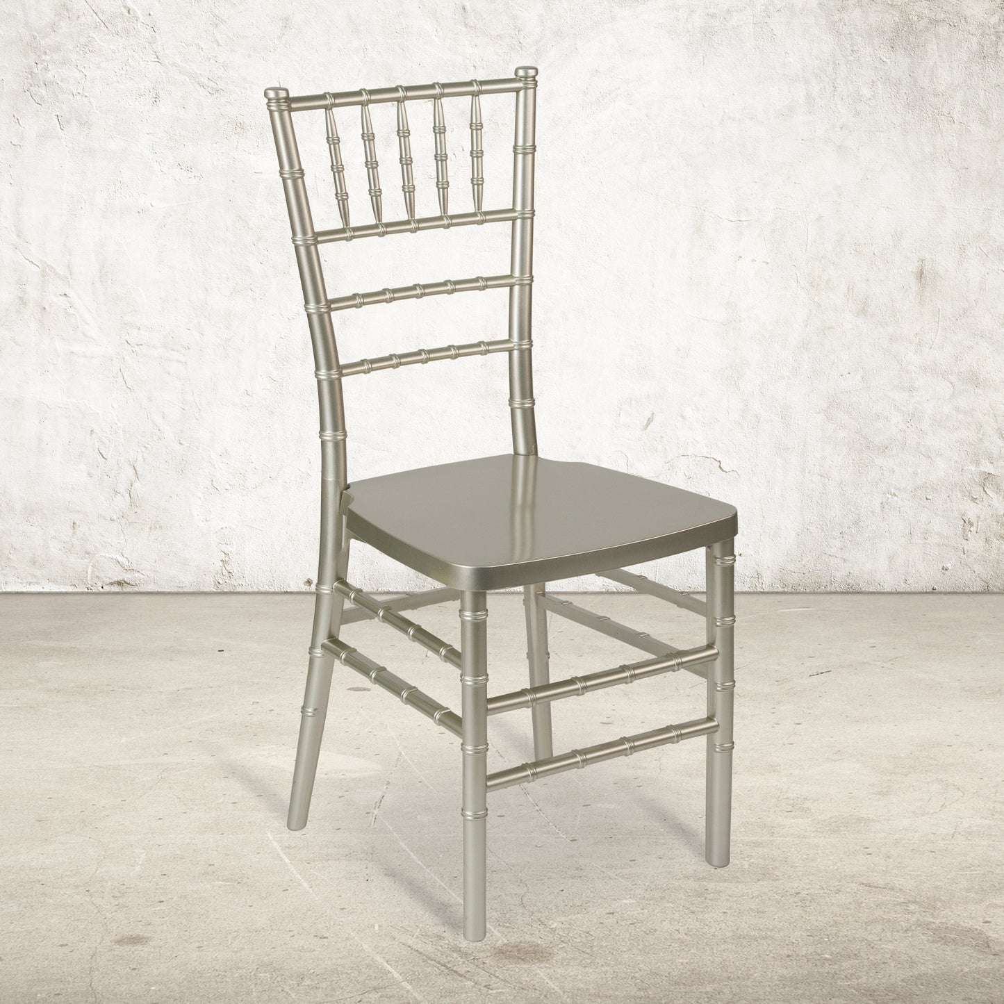 HERCULES PREMIUM Series Champagne Resin Stacking Chiavari Chair Champagne