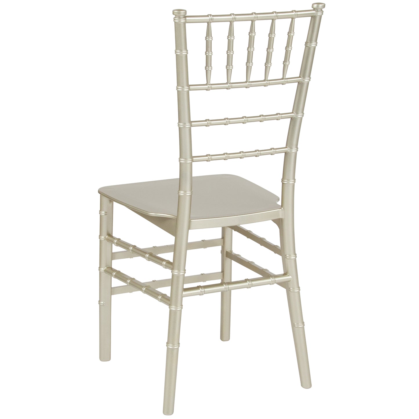 HERCULES Series Champagne Resin Stacking Chiavari Chair Champagne