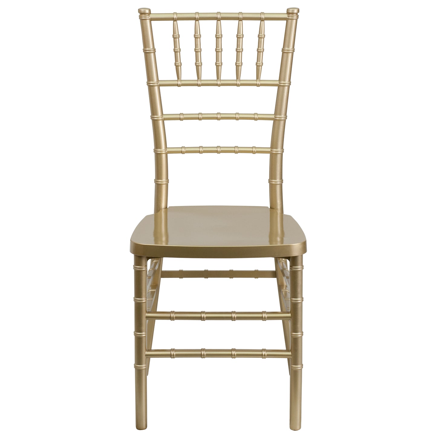 HERCULES PREMIUM Series Gold Resin Stacking Chiavari Chair Gold