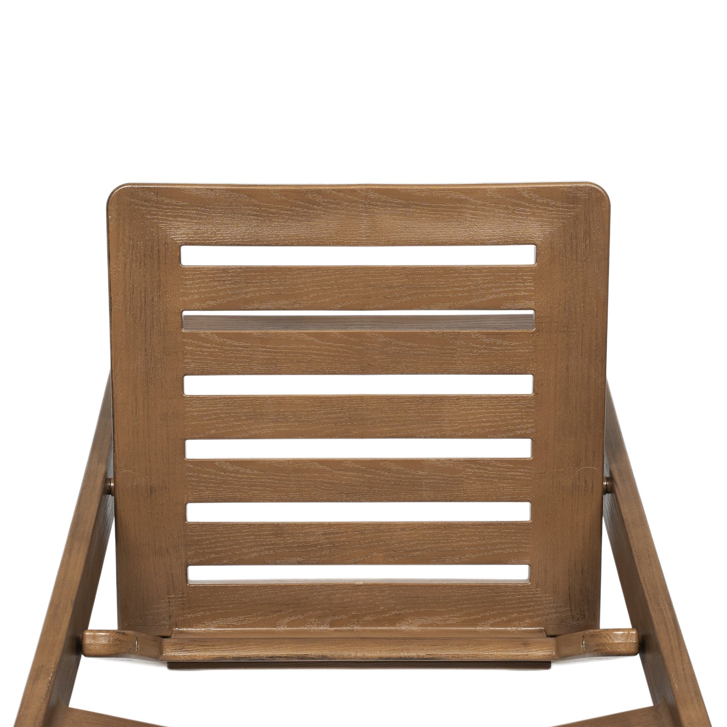 HERCULES Commercial Chestnut Indoor/Outdoor Lightweight Wood Look Resin Folding Event Chair with Slatted Seat Chestnut