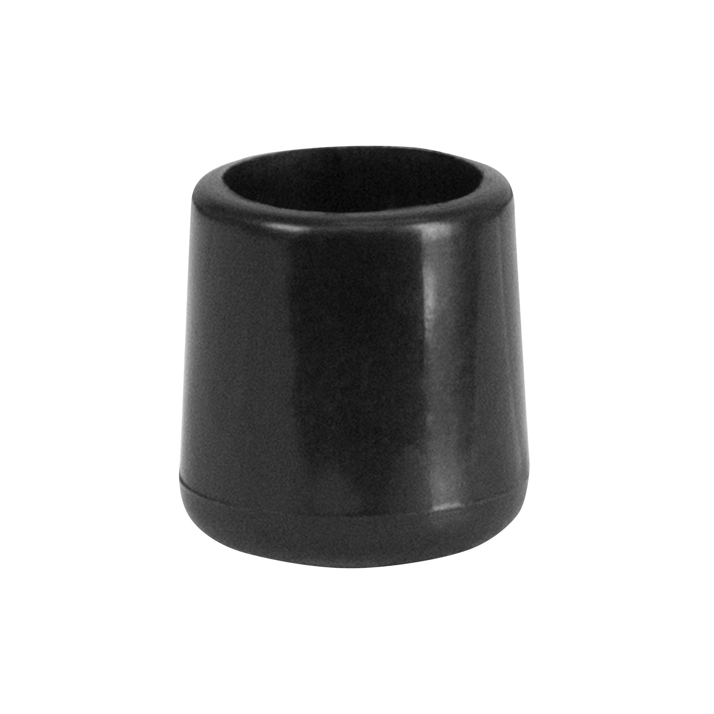 Chance Black Replacement Foot Cap for Plastic Folding Chairs Black LE-L-3-BK-CAPS-GG