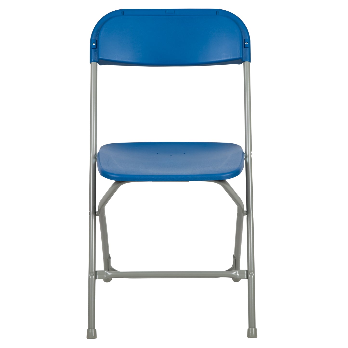 Hercules Series Plastic Folding Chair Blue - 2 Pack 650LB Weight Capacity Comfortable Event Chair-Lightweight Folding Chair Blue